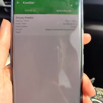 Garanti Bankası Mobilde Kredi Başvurusu İptal Edilemiyor