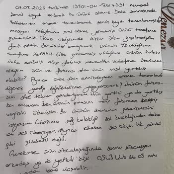 Vodafone Online Mağaza Hizmetinden Memnun Değilim