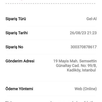 Pizza Hut Ücret İadesi Yapılmıyor