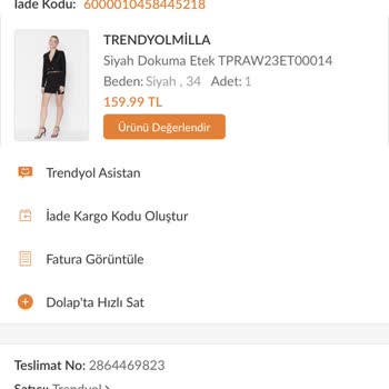 PTT Kargo PTT Şubesinden İade Sorunu