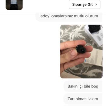 Gardrops Para İadesi Gerçekleşmedi
