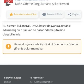 DASK (Doğal Afet Sigortaları Kurumu) Deprem Sonrası Sigorta Ödemesi Yapılmadı