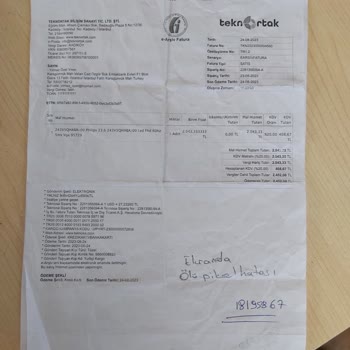 Teknosa Ayıplı Ürün Satıyor