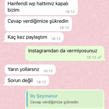 By Şeymanur Mesajlara Dönüş Sağlanmıyor