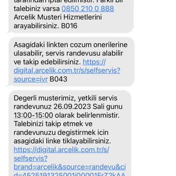 Arçelik Montaj Sırasında Duvarın Delik Deşik Edilmesi Montaj Hatası