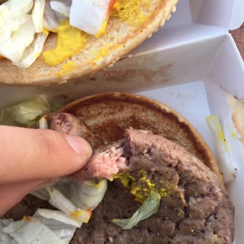 McDonald's Sipariş, Yanlış Et Çiğ
