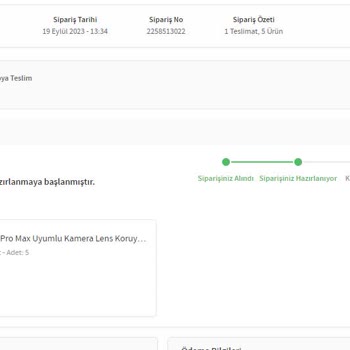 Trendyol.com'dan Verdiğim Sipariş Hala Kargolanmadı