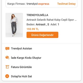 Trendyol Ürün Bedeni Yanlış Gönderildi, Destek Talebi Açıldı Ama Sonuç Alamadım!