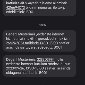Türk Telekom Nakil Yapamama Problemi