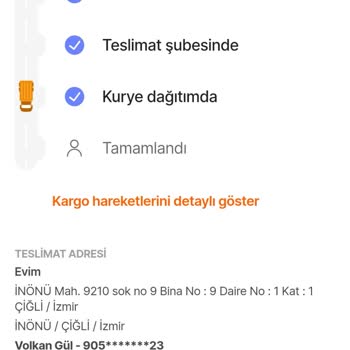 Yurtiçi Kargo Harmandalı Şubesi Yöneticisinden Şikayetçiyim