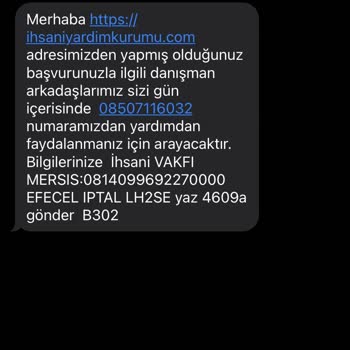 Yardım Başvurusu Yanıltıyor