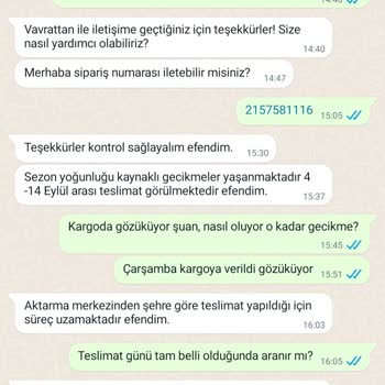 Trendyol Vavrattan Bahçe Mobilyaları Ürün Teslim Edilmedi