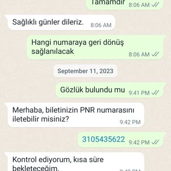 Kamil Koç Unutulan Eşyaya Ulaşamamak
