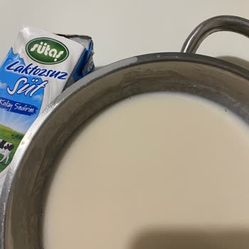 Sütaş Laktozsuz Süt Rengi!