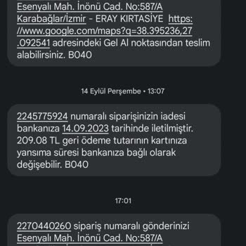 Trendyol Ekspress Hizmetinde Kalitesizlik