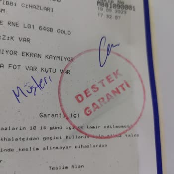 Teknosa Teknik Servis Hizmeti Alamamak