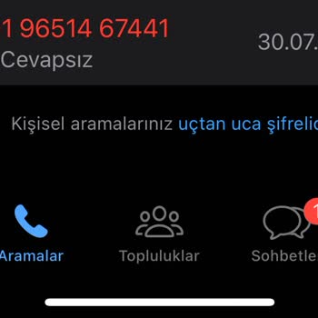 WhatsApp Rahatsız Edici Yurt Dışı Arama Ve Mesaj