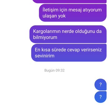 Wombhobby Ürünün Kargolanmaması Ve İletişim Problemi