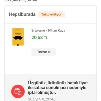 Hepsiburada İnsanları Kampanya Var Diye Aldatıyor Diye Aldatıyor!