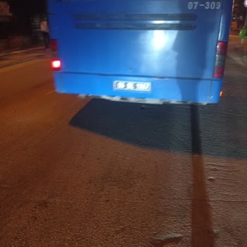 EGO Genel Müdürlüğü Otobüs Şoförünün Hızlı Ve Öfkeli Bir Davranış Sergilemesi