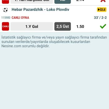 Nesine. Com İade Talebi Görsel Hata