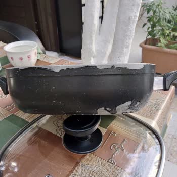 Schafer Bir Sürü Para Verip Garantili Aldığımız Tencere 1.5 Yılda Soyuldu