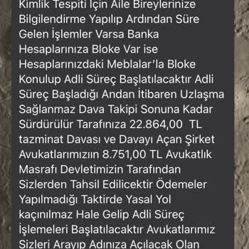 Evde Ek İş Firmasının Bitmeyen Para İsteği Ve Hukuki İşlem Tehdidi