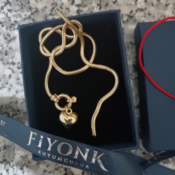 Fiyonk Kuyumculuk Kalitesiz Ürün, Anında Kopma Garantili