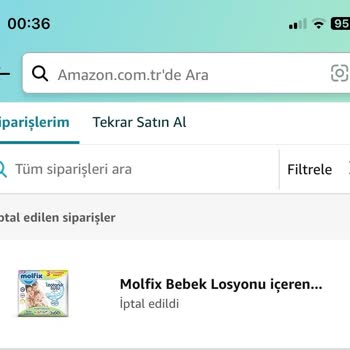 Amazon Kafalarına Göre Ürün İptali