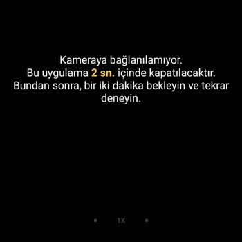 Poco X3 Pro Kameraya Bağlanılamıyor