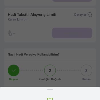 Hadi TOM Pay Hadi Veresiye 18 Yaş Altı