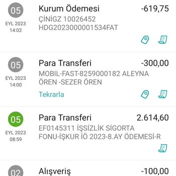 Garanti BBVA İşsizlik Maaşına Bloke Konulması