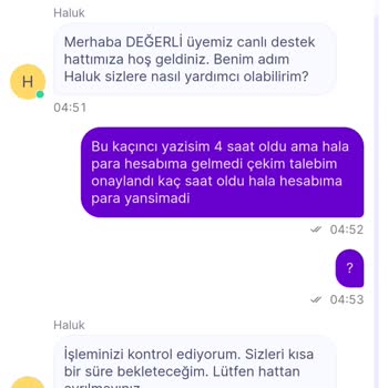 Sahabet Çekim Talebi Verdim Onaylandı Ama Para Gelmedi