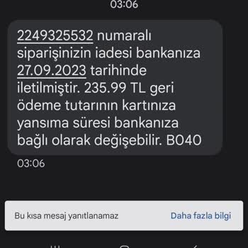 Trendyol Kusurlu Ürün Ve Değişim Sağlanmaması
