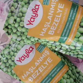 Yayla Bakliyat Yayla Pişmeyen Haşlanmış Bezelye