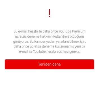 Vodafone Yanıltıcılığı, Kampanyalardan Yararlanamıyorum