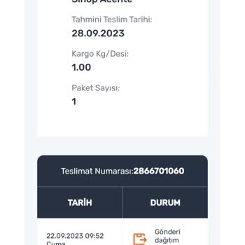 Sürat Kargo Çok Yavaş Teslimat