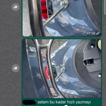 Uçar Motor Hasarlı Parça Değişim Olmaması