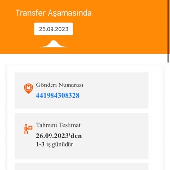 MNG Kargo Transfer Aşamasında Sorun