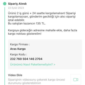 Dolapta Müşteri Temsilcisi Olmaması