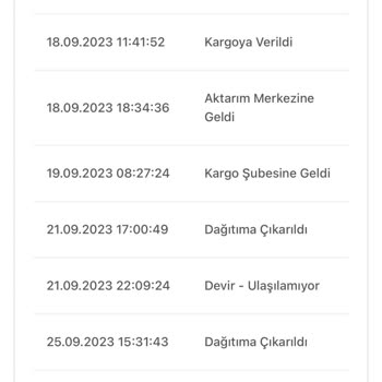Bir Günde Kargo Şirketinden Kargom Ulaşmıyor