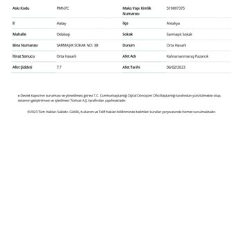 DASK Poliçesi Ödemesi Hakkında Sorun