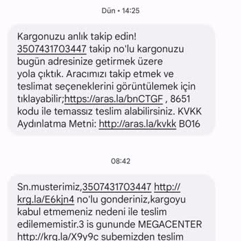 Aras Kargo Paketi Teslim Etmiyor