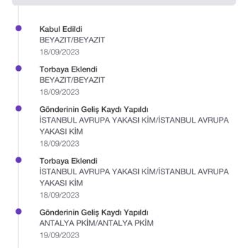 PTT Kargo Dağıtıma Çıkmayan Kargo
