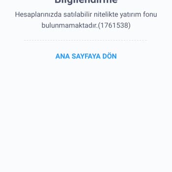 İş Bankası'ndan Almış Olduğum Fonlar Portföyümde Gözükmüyor