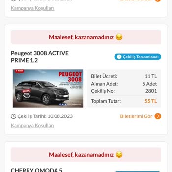 Trendyol Üzerinden Yapılan Çekiliş