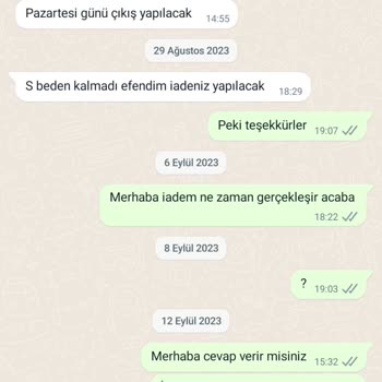 By Sadem Para İadesi Yapmıyor