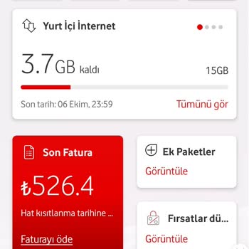 Vodafone İznim Olmadan Ek Paket Atamis