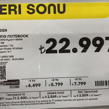 Teknosa İstanbul Marin Müşteri Memnuniyeti Çok Kötü
