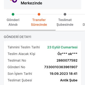 Trendyol Express Kargo Şirketi Gecikmesi